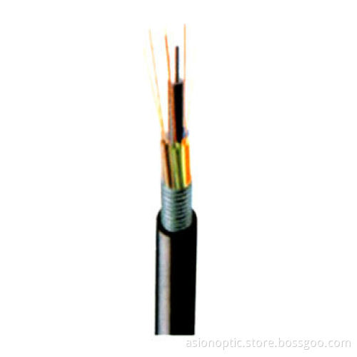Steel Tape-layered Loose Tube Outdoor Cable, Nice Moisture-resistant